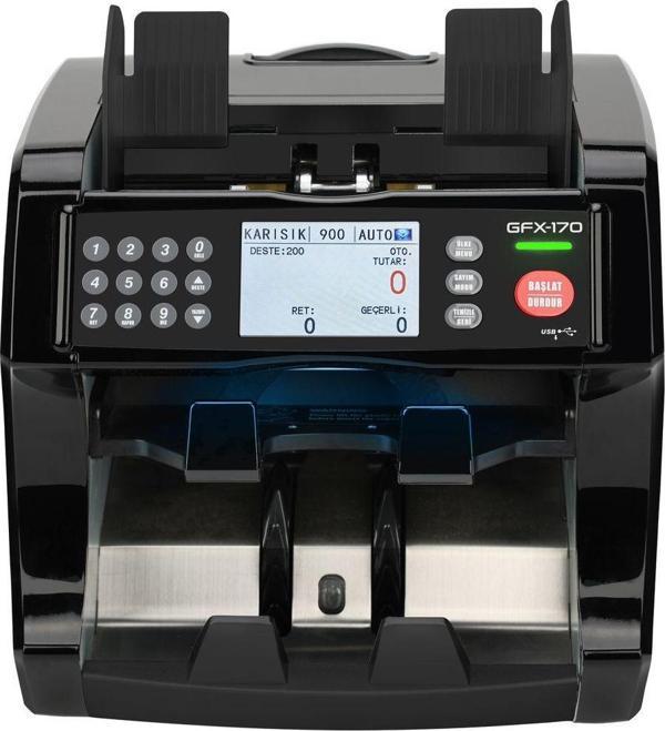 MAHEN GFX 170 new profesyonel çift katlı para sayma makinesi İTHALATCISI GARANTİLİ - Image 1