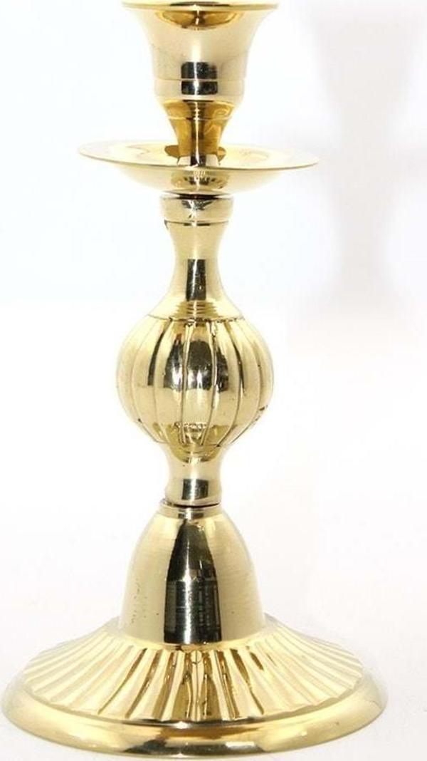 Tekli Pirinç Şamdan - Image 1