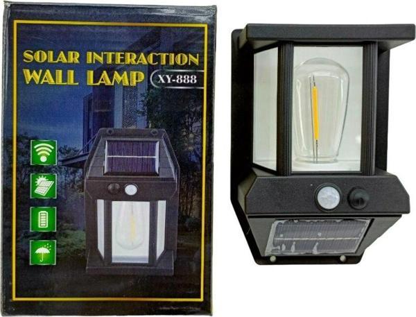 SOLAR - SENSÖRLÜ  APLİK DUVAR LAMBASI  DIŞ MEKAN   5.5V - 1W - 1800mAh-Findit - Image 1