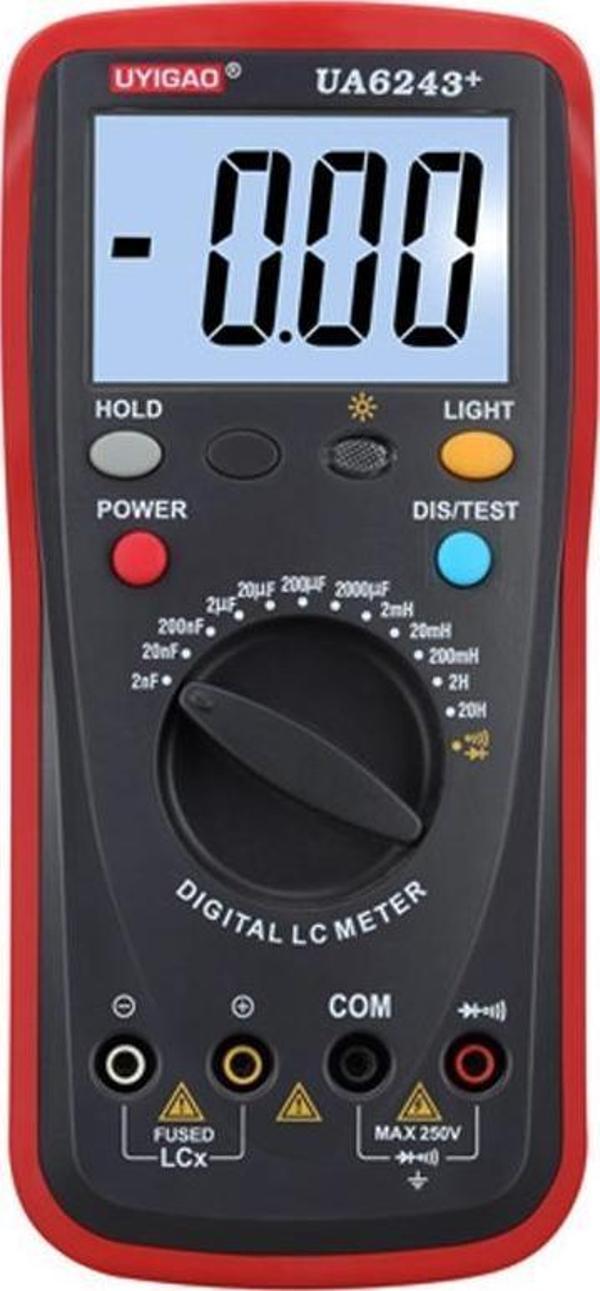 UA6243+ KAPASİTEMETRE=KONDANSATÖR ÖLÇME ALETİ (VC-6013)-Findit - Image 1