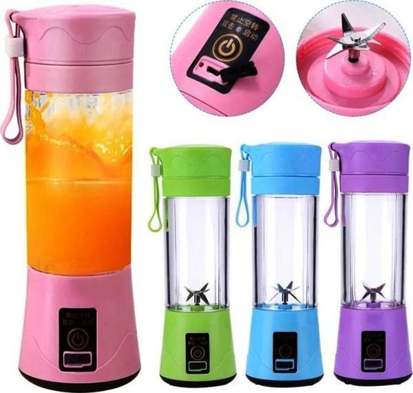 MATARA MODELİ TAŞINABİLİR USB ŞARJLI BLENDER 380ML.-Findit - Image 1