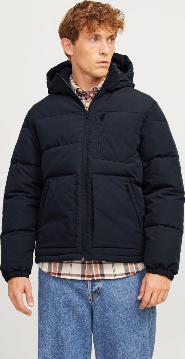 Jack&Jones Erkek Fonksiyonel Kapüşonlu Şişme Mont - 12258416 - Image 1