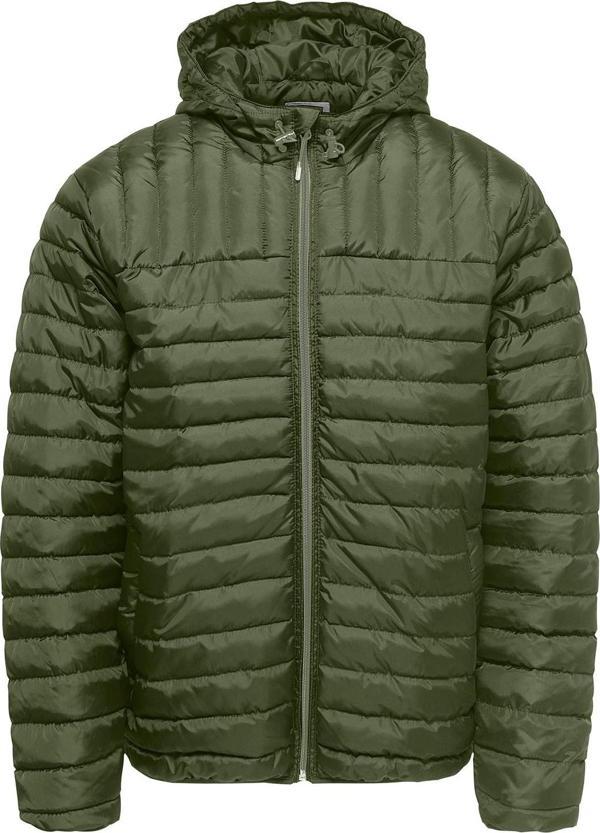 Only & Sons Hafif Şişme Ceket Mont Onspaul Quilted Hood Jacket - 22015121 - Image 1