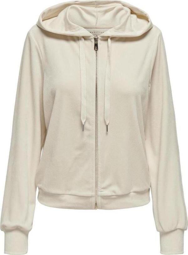 Only Kadın Fermuarlı Kapüşonlu Sweatshirt - 15326657 - Image 1