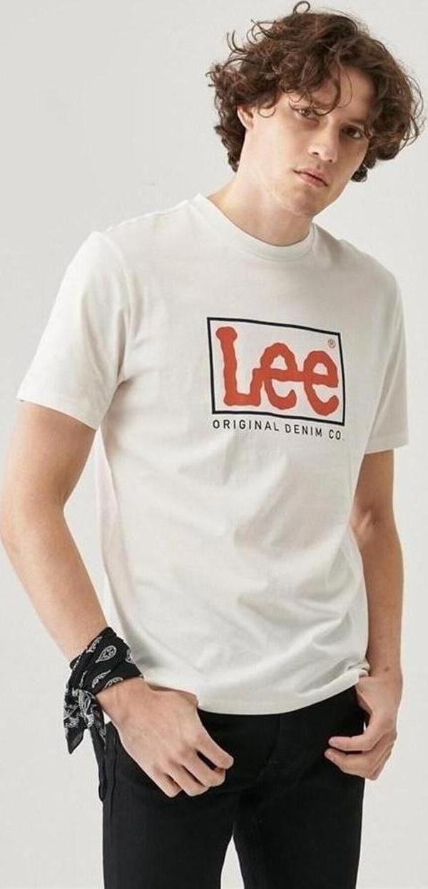 Lee Bisiklet Yaka Erkek T-shirt - Image 1