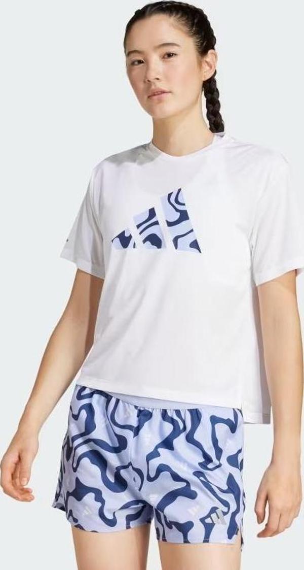 Adidas Run It Brand Love Kadın T-shirt JD2349 - Image 1