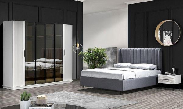 Mobilya Bazarı Asil Bazalı %100 Mdf Yatak Odası Takımı - Image 1