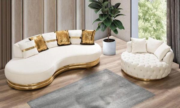 Mobilya Bazarı Jülien Modern Köşe Koltuk Takımı (4 3 1) - Image 1