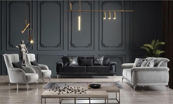 Mobilya Bazarı Yıldız Koltuk Takımı - Salon Takımı - Oturma Grubu (3 3 1 1) - Image 1