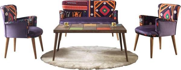 Vistaso Concept Argın 2+1+1 Çay Seti Koltuk Takımı (Salon - Balkon - Ofis) - Image 1