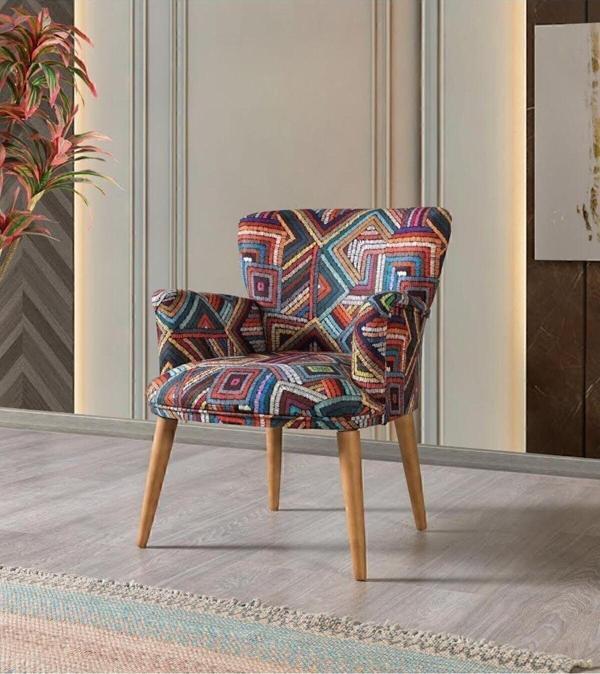 Mobilya Bazarı Çay Seti Tekli Koltuk - Berjer (Salon - Balkon - Ofis - Bahçe) - Image 1