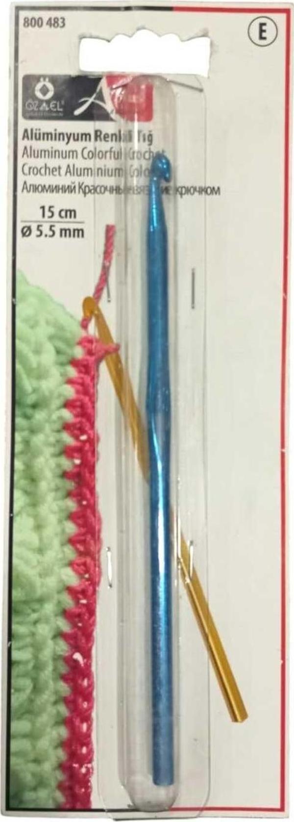 Öz-El Alüminyum Renkli Tığ 15 Cm 5.5 Mm 800 483 - Image 1