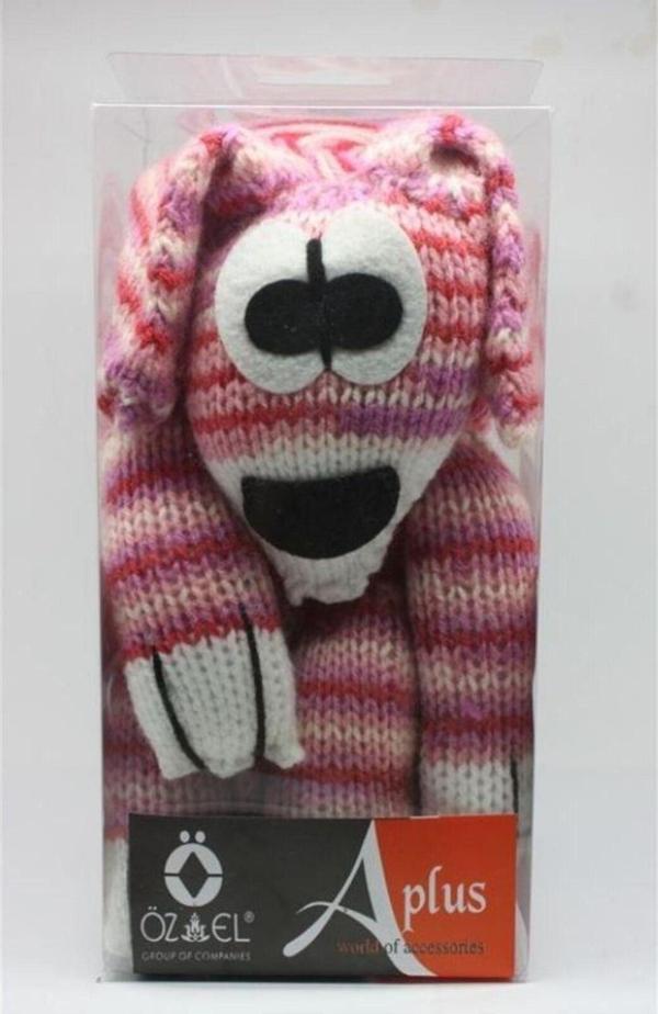 Öz-El Renkli Örülmemiş Hayvan Figürlü Çocuk Atkısı Örgü İpi, Akrilik 270 Mt 100 Gr - Image 1