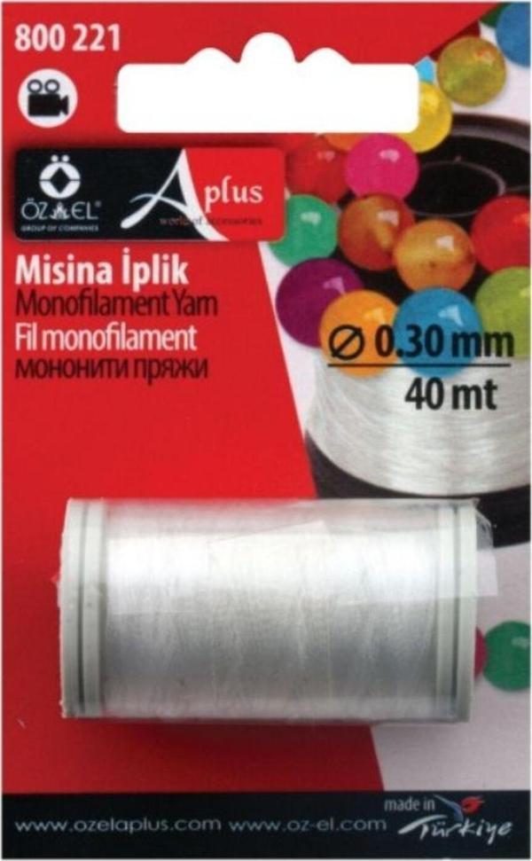 Öz-El Misina Örgü İpi Hayalet İplik Görünmez İp Mini Makara 40 Mt - Image 1