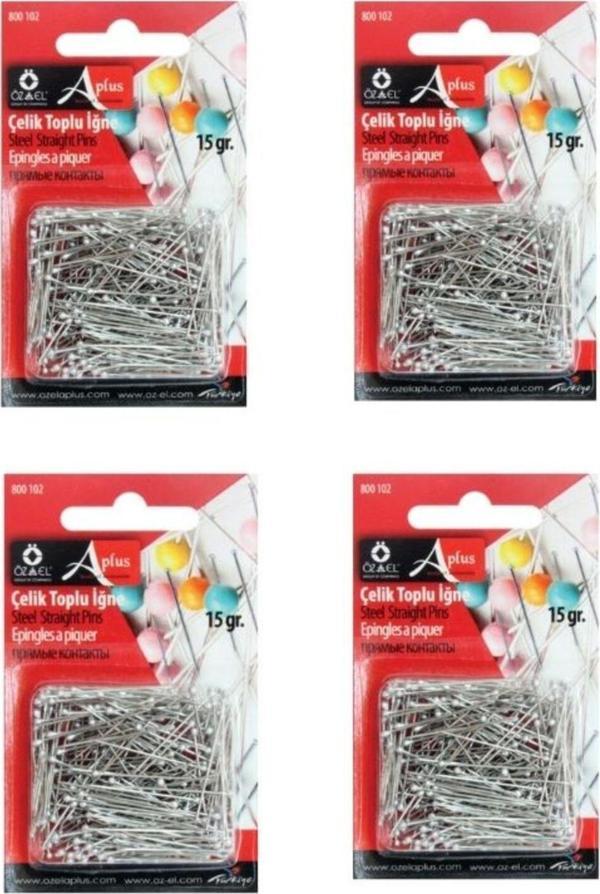 Öz-El 4'Lü Çelik Iğne 60 Gr 800 102 - Image 1