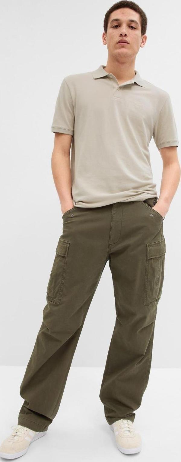 GAP 586306000 F-Logo Pk Erkek Polo Tişört - Image 1