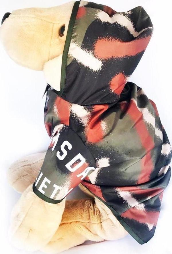 Kamuflaj Köpek Yağmurluğu  ( 3-5 kg için) - Image 1