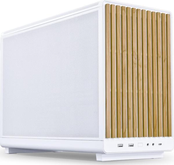 Lian Li Dan Case A3 Beyaz Ahşap M-ATX Mini-Tower Kasa (G99.A3W-WD.00) - Image 1