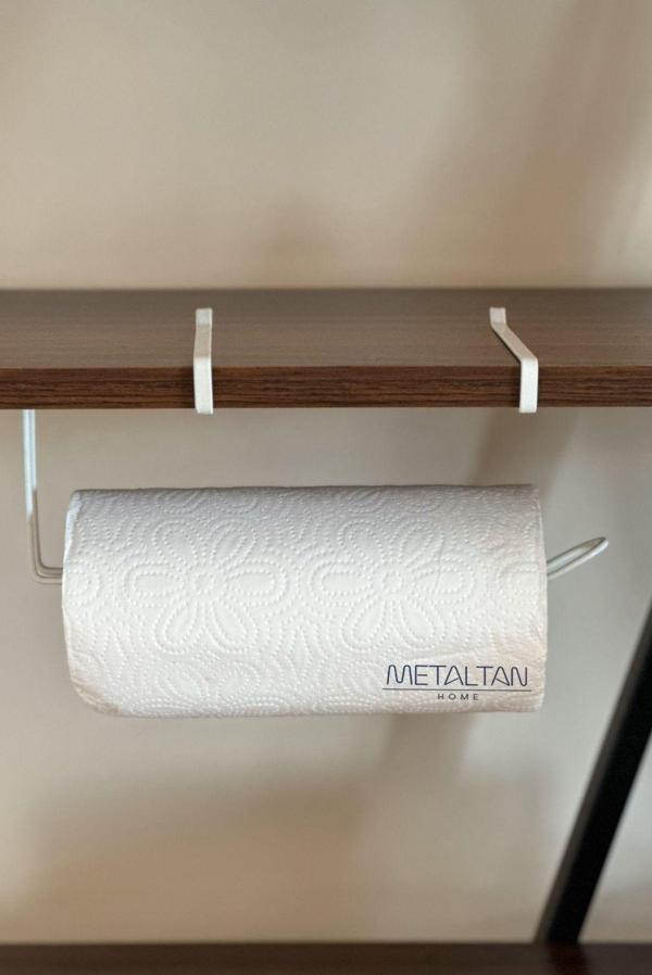 Metaltan Home Raf Altı Kağıt Havluluk Asılabilir Rulo Havlu Peçetelik - Image 1