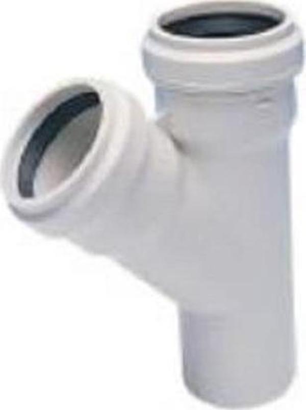 Kalde 75x75 3.2 Pvc-u Tek Çatal (45 Derece) - Image 1