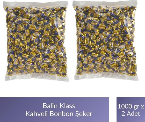Balin Poşet Klass Sütlü Bonbon Şeker 1000 gr x 2 Adet - Image 1