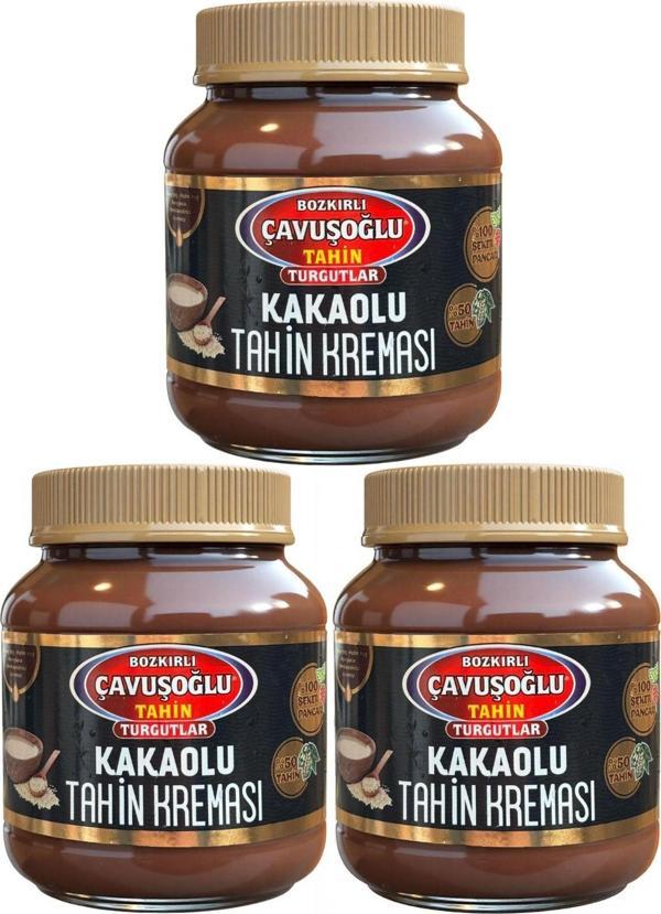 Çavuşoğlu Kakaolu Tahin Kreması 330 gr x 3 Adet - Image 1
