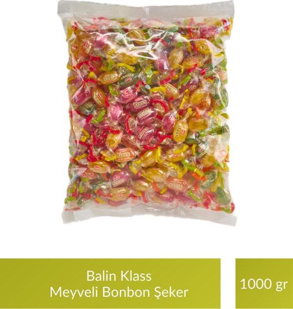 Balin Poşet Klass Meyveli Bonbon Şeker 1000 gr - Image 1