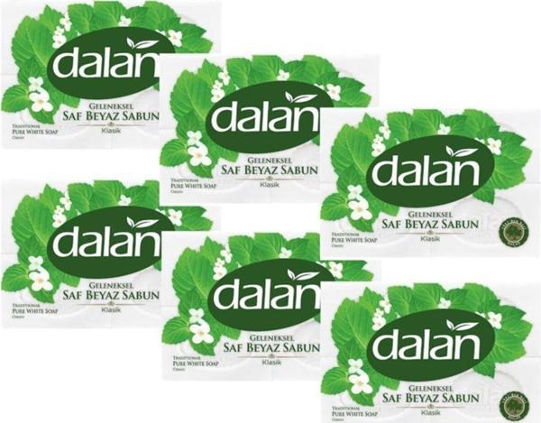 Dalan Geleneksel Klasik Saf Beyaz Sabun 4 x 150 G 6'lı - Image 1