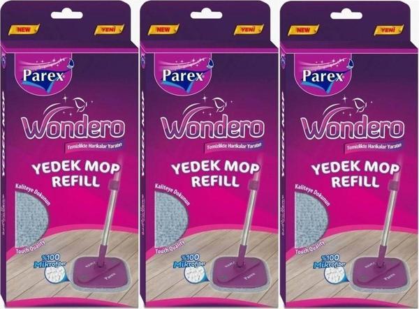 Parex Wondero Yedek Paspas Mop(3 Lü Set) - Image 1