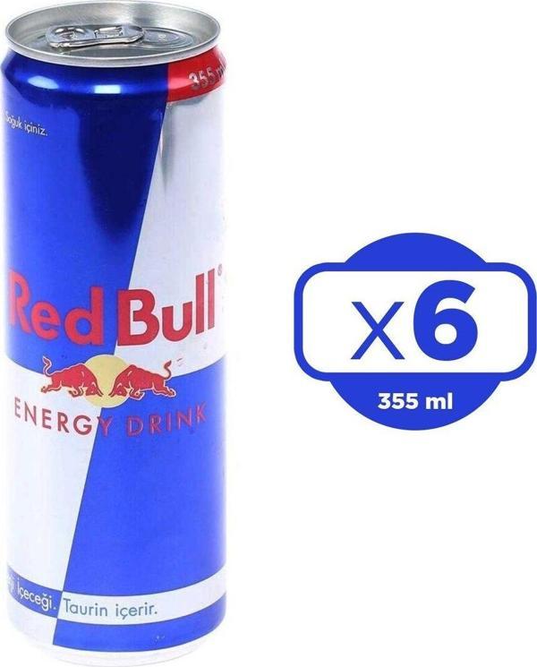 Red Bull Enerji İçeceği 6 X 355 Ml - Image 1
