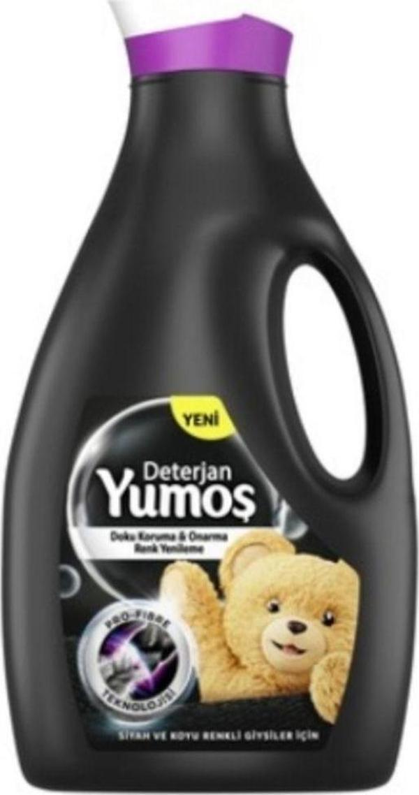 Yumoş Sıvı Çamaşır Deterjanı Siyahlar İçin 6 x 1690 ml - Image 1