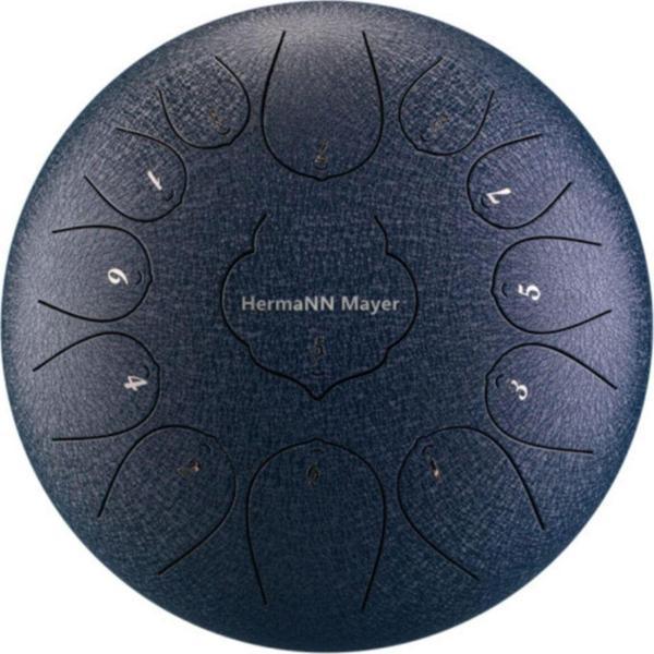 Hermann Mayer 12 Inç 13 Ses Tongue Drum - Antrasit - Image 1