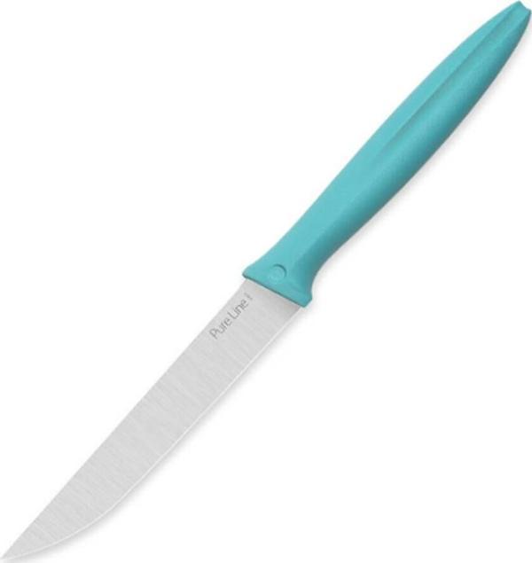 Pirge Pure Line Düz Sebze Bıçağı Turkuaz 46003 - Image 1