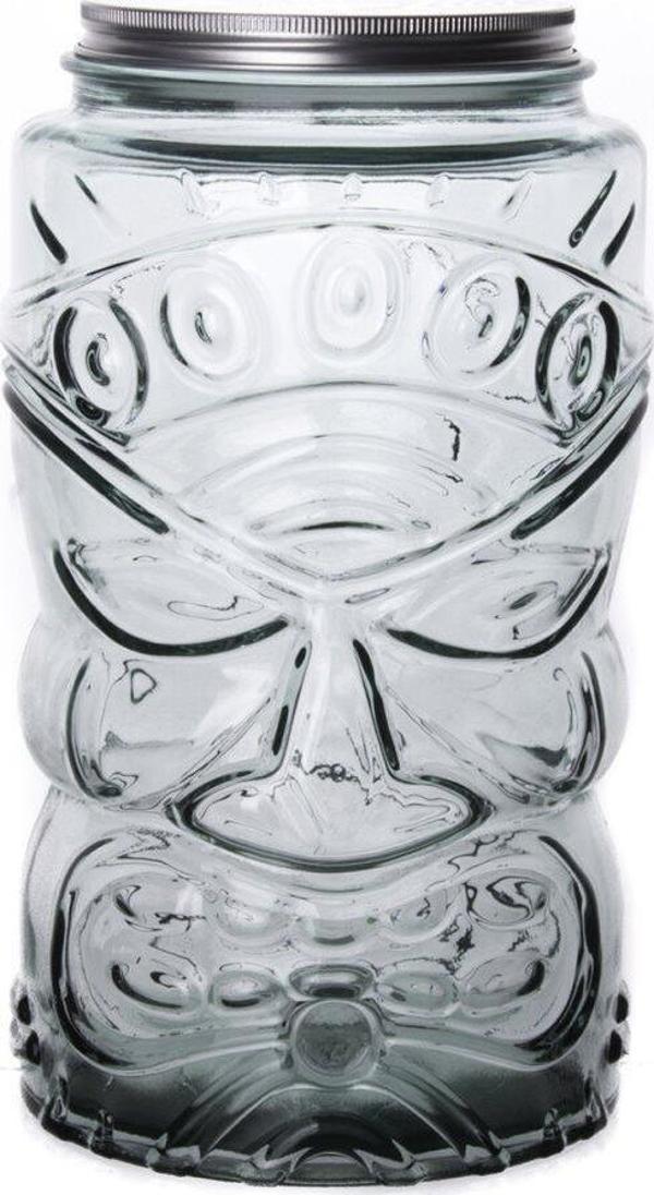 San Miguel Tarro Tiki Metal Kapaklı Kavanoz 6 Litre 813821 - Image 1