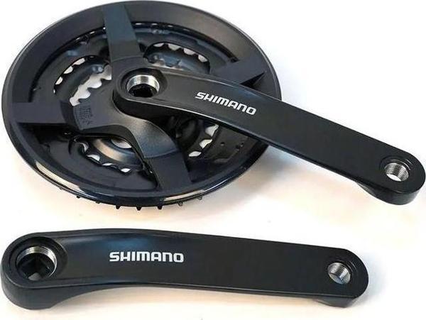 Shimano FC-TY301 Aynakol 3x7X8V Siyah 42x34x24T 170mm - Image 1