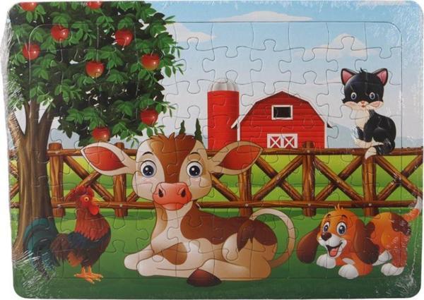 Eser 80 Parça  Çocuk Puzzle Kırmızı Elmalar - Image 1