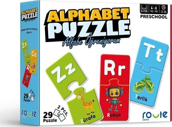 Joker Alphabet Puzzle Eğitici Çocuk Puzzle  - Alfabe Öğreniyorum 3+ Yaş - Image 1