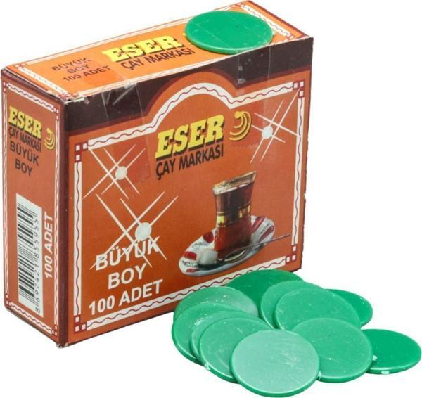 Sera Çay Markası Büyük Yuvarlak  ( 100 Adet ) - Image 1