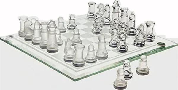 Sera Cam Satranç Takımı 30 X 30 Cm Glass Chess - Image 1