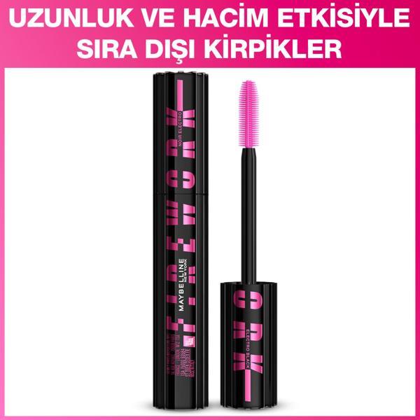 Maybelline New York Lash Sensational Firework Electroblack Maskara - Image 1