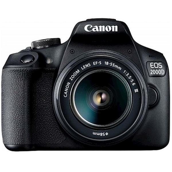 Canon EOS 2000D 18-55mm DC III Lensli Fotoğraf Makinesi - Image 1