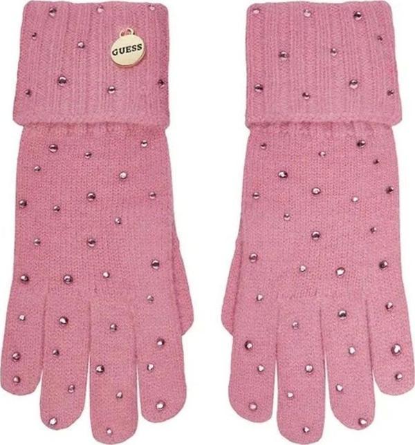 Guess Kadın Pembe Eldiven - Image 1