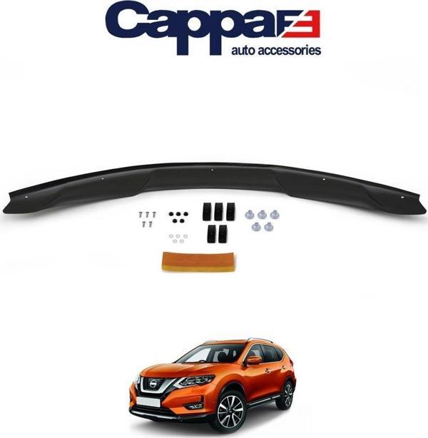 4MM Cappafe Nissan X-Trail Ön Kaput Koruyucu Rüzgarlığı 2014- Yılı ve Sonrası 4MM 30580714 4 *A1 34* - Image 1
