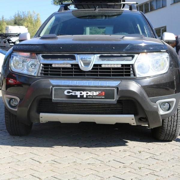 Cappafe Dacia Duster Sis Farı Çerçevesi Mat Gri 2 Parça 2010-2017 - Image 1