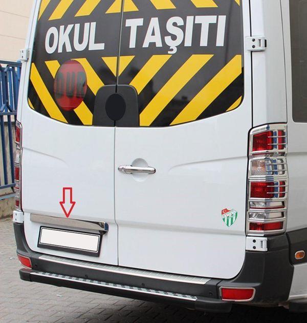 CRAFTER BAGAJ ÇİTASI KAMERASIZ KROM 2017 2018 2019 2020 2021 - Image 1