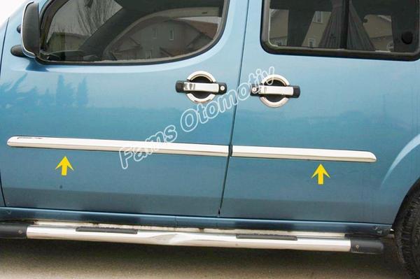 DOBLO 1 YAN KAPI CITASI KROM 2000 2001 2002 2003 2004 2005 2006  - Image 1