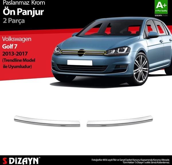 GOLF 7 ÖN PANJUR KROM 2013 2014 2015 2016 2017 1.KALİTE - Image 1