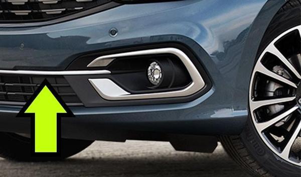 EGEA SEDAN KROM SİS ÇERÇEVESİ ARASI KROM ÇİTA 2020 2021 2022 - Image 1