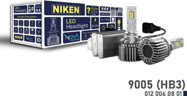 NİKEN NOVA LED XENON BEYAZ FAR AMPÜLÜ ZENON HB3 9005  - Image 1