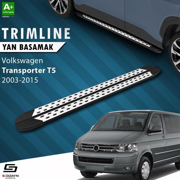 VW Transporter T5 Kısa Şase TrimLine Gri Yan Basamak 215 Cm 2003-2015 - Image 1